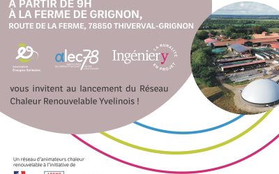 Lancement du réseau chaleur renouvelable Yvelinois, le 23 septembre