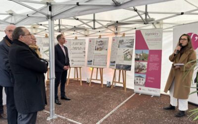 Présentation du projet pour la future maison médicale départementale de Bonnières-sur-Seine.
