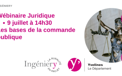 Webinaire sur les bases de la commande publique le jeudi 9 juillet à 14h30.
